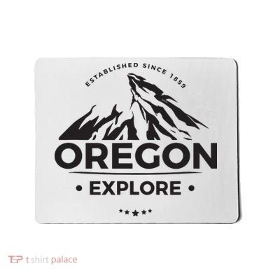 Explore Oregon Graphic Mountain Mousepad