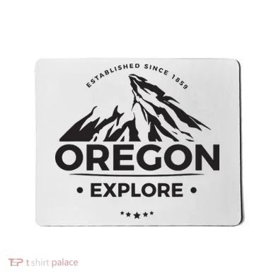Explore Oregon Graphic Mountain Mousepad