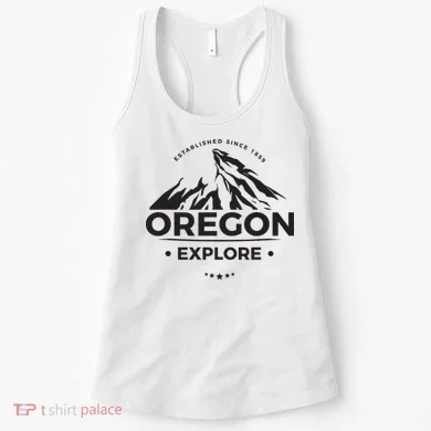 Explore Oregon Graphic Mountain Women's Tank Top