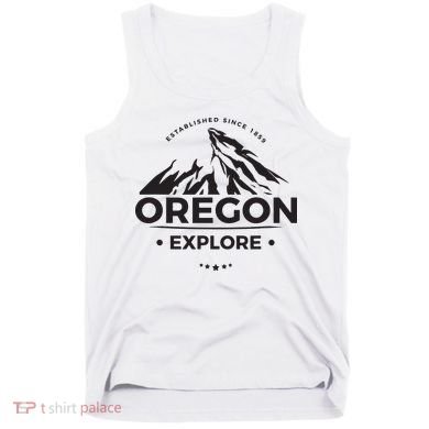 Explore Oregon Graphic Mountain Tank Top