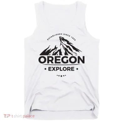 Explore Oregon Graphic Mountain Tank Top