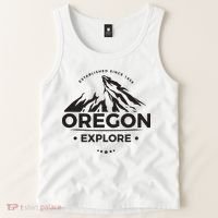 Explore Oregon Graphic Mountain Tank Top thumb 2