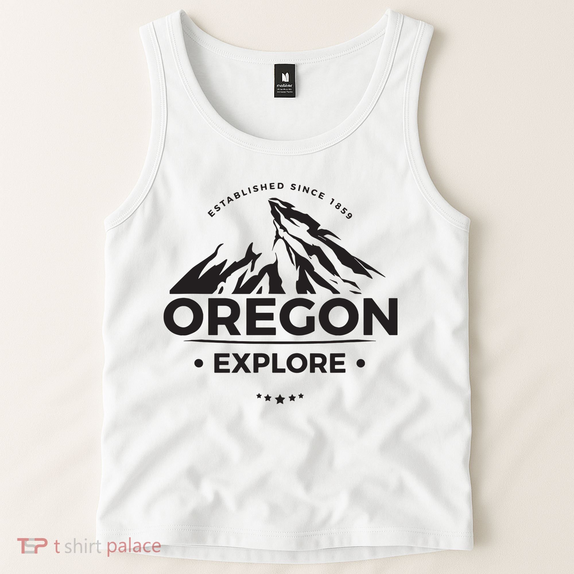 Explore Oregon Graphic Mountain Tank Top