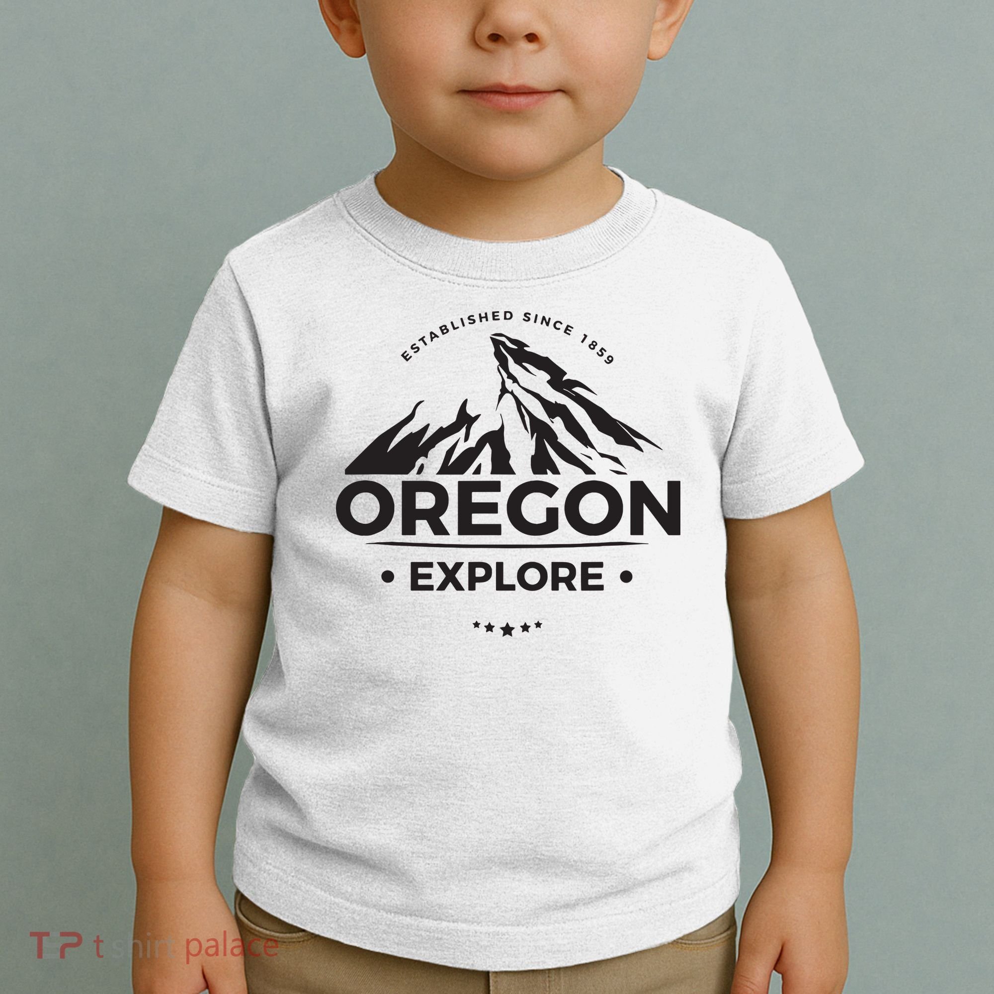 Explore Oregon Graphic Mountain Toddler T-Shirt