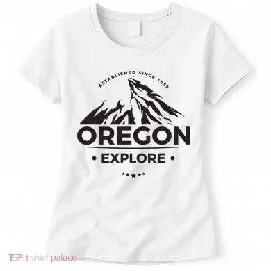 Explore Oregon Graphic Mountain Women's T-Shirt