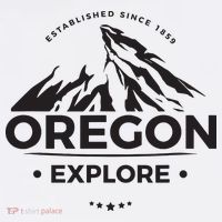 Explore Oregon Graphic Mountain Kids Long Sleeve Shirt thumb 2