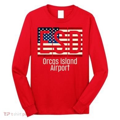 ESD Orcas Island Airport Long Sleeve Shirt
