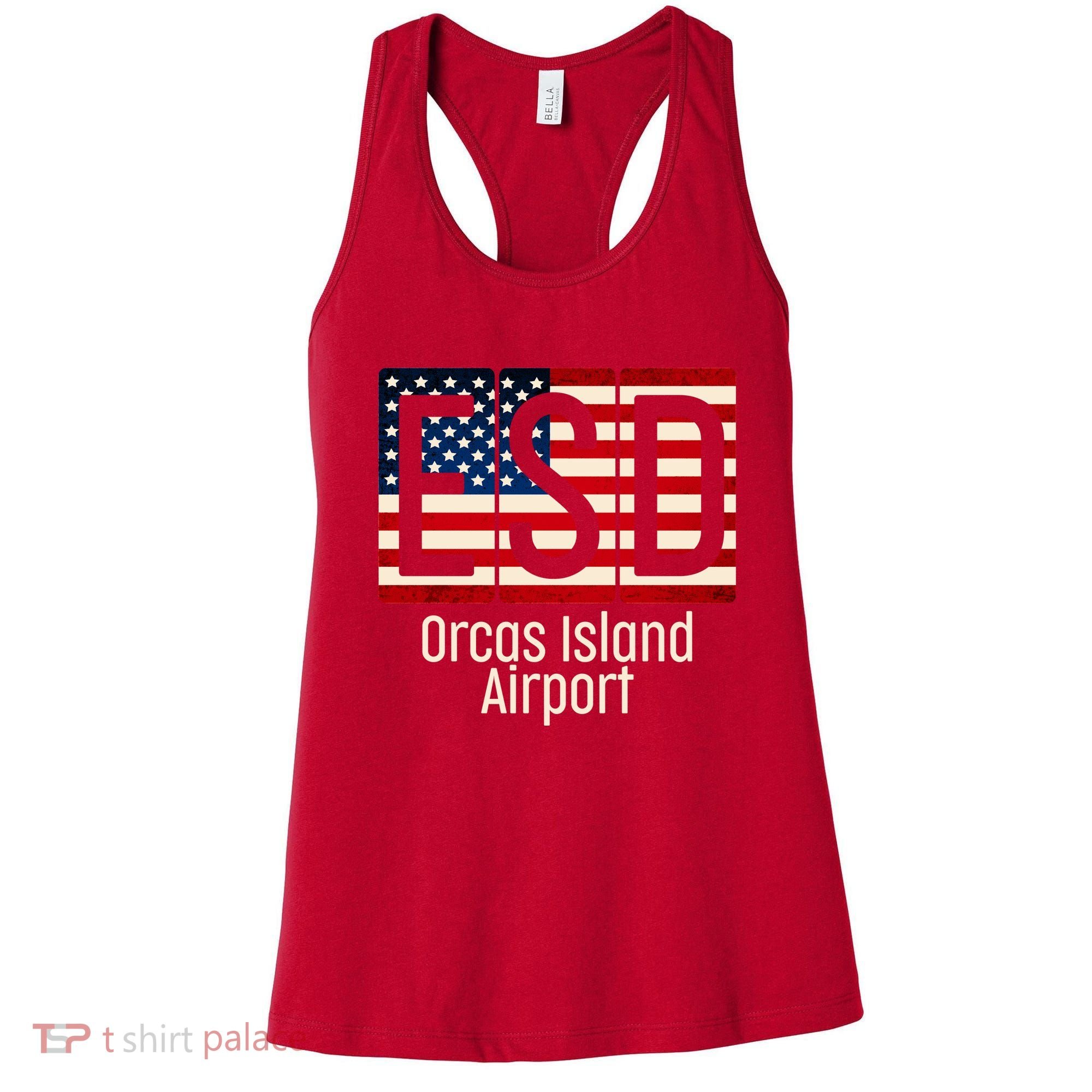 ESD Orcas Island Airport Women's Tank Top