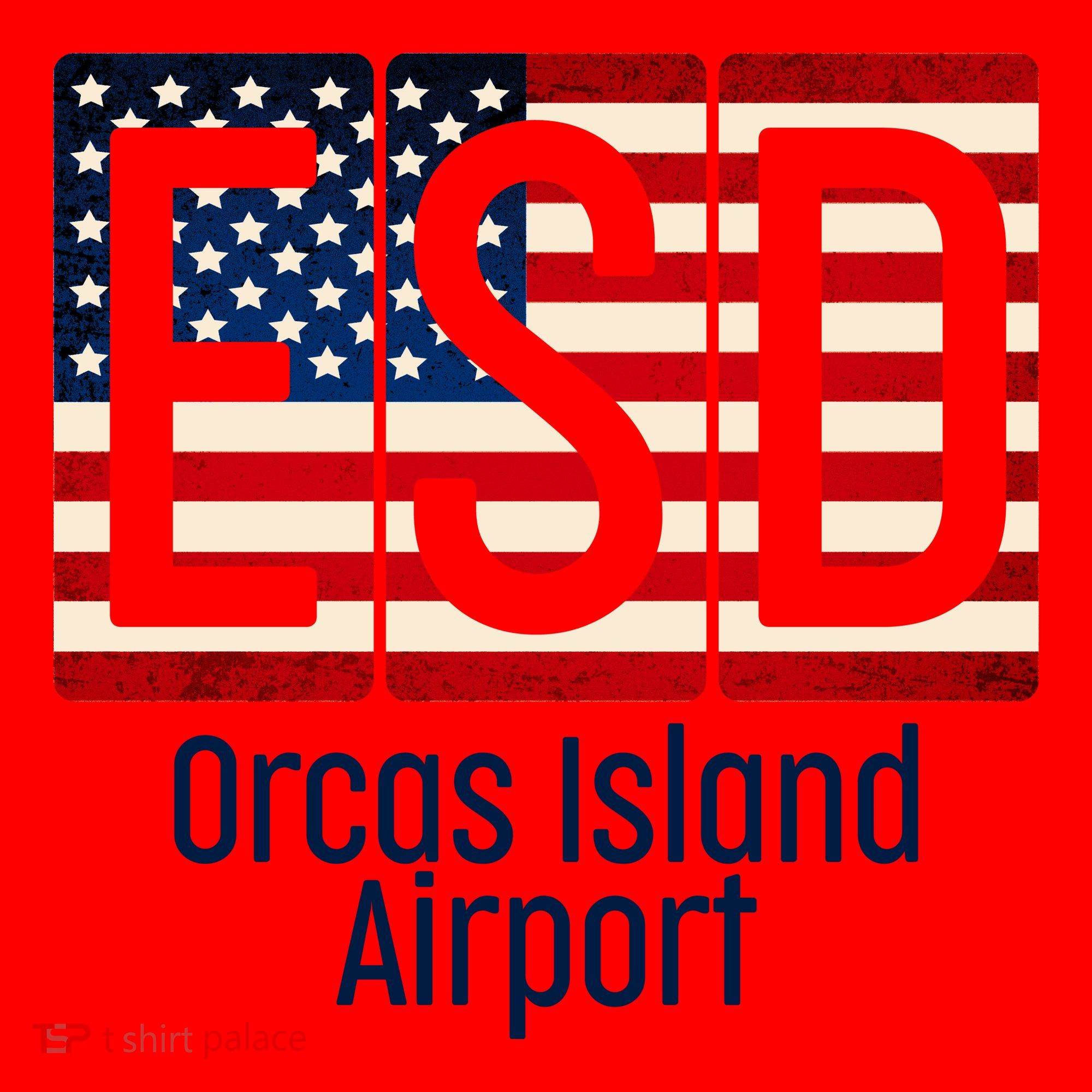 ESD Orcas Island Airport Santa Hat