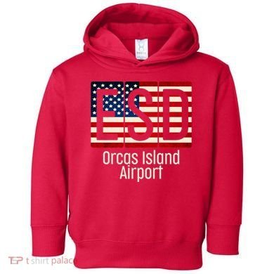 ESD Orcas Island Airport Toddler Hoodie