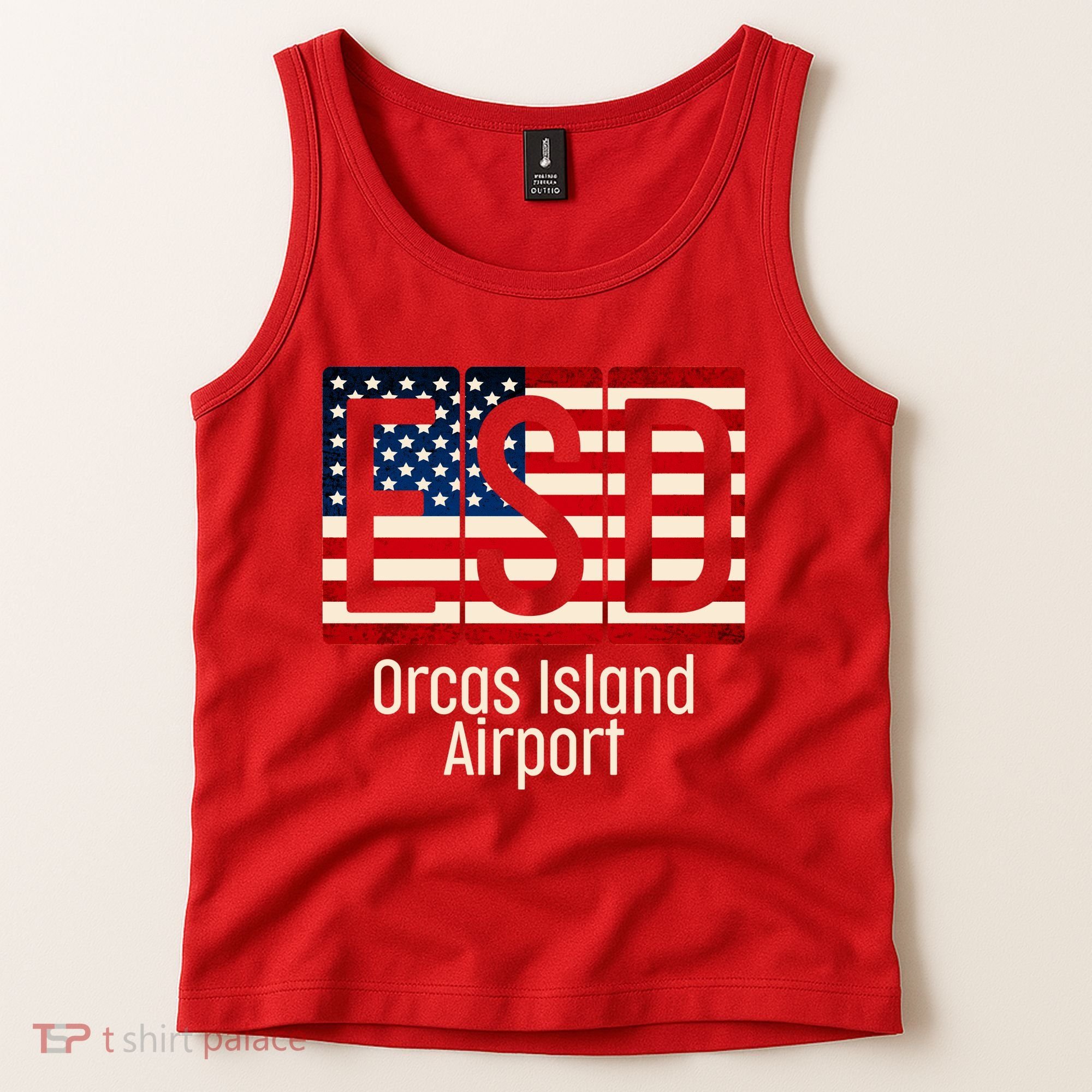 ESD Orcas Island Airport Tank Top