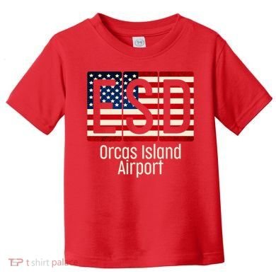 ESD Orcas Island Airport Toddler T-Shirt