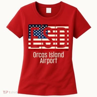 ESD Orcas Island Airport Women's T-Shirt