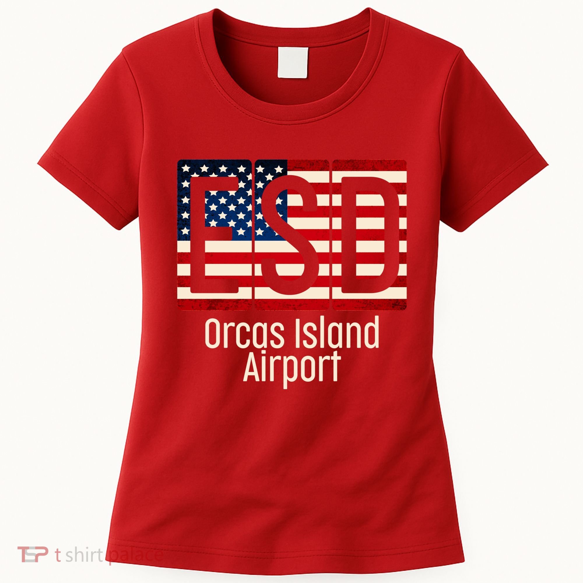 ESD Orcas Island Airport Women's T-Shirt