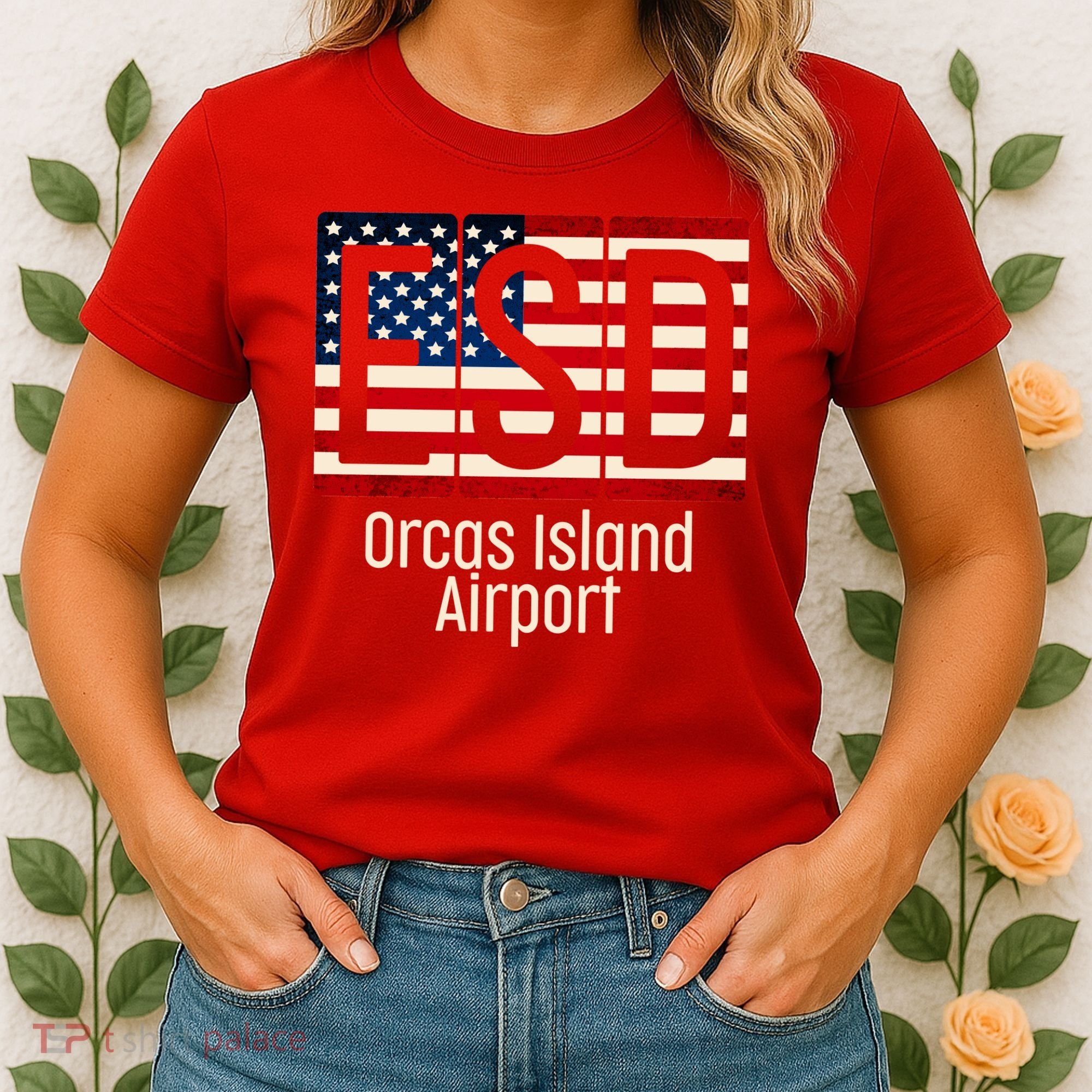 ESD Orcas Island Airport Women's T-Shirt