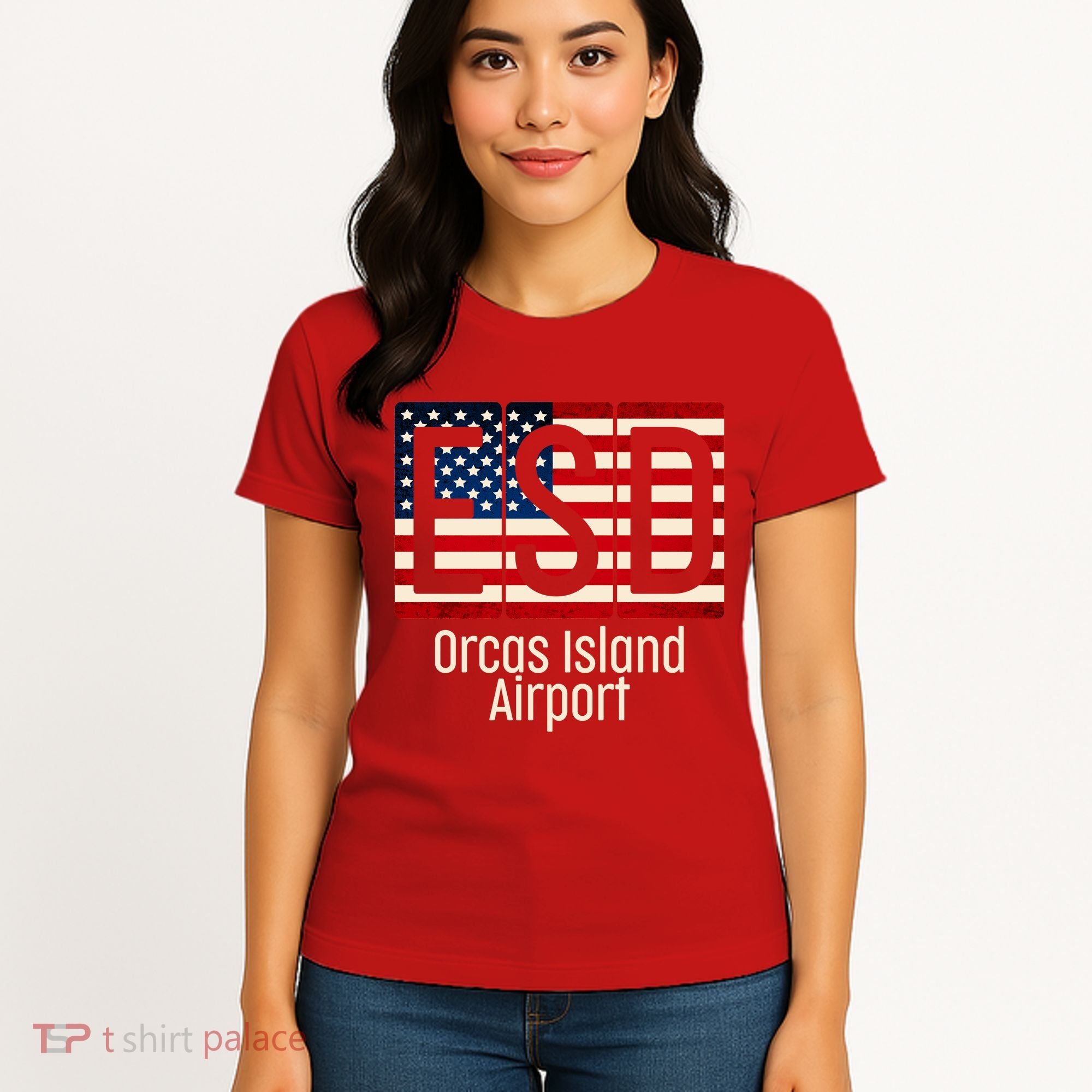 ESD Orcas Island Airport Women's T-Shirt