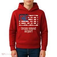 ESD Orcas Island Airport Kids Hoodie thumb 4