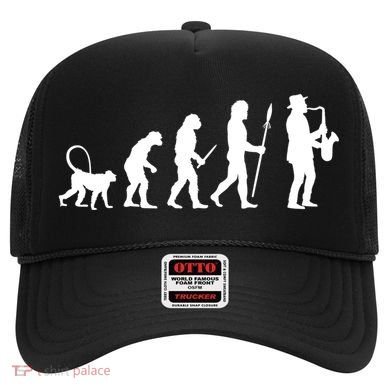 Evolution Of Jazz Music For A Saxophone Player Saxophonist Gift Hat