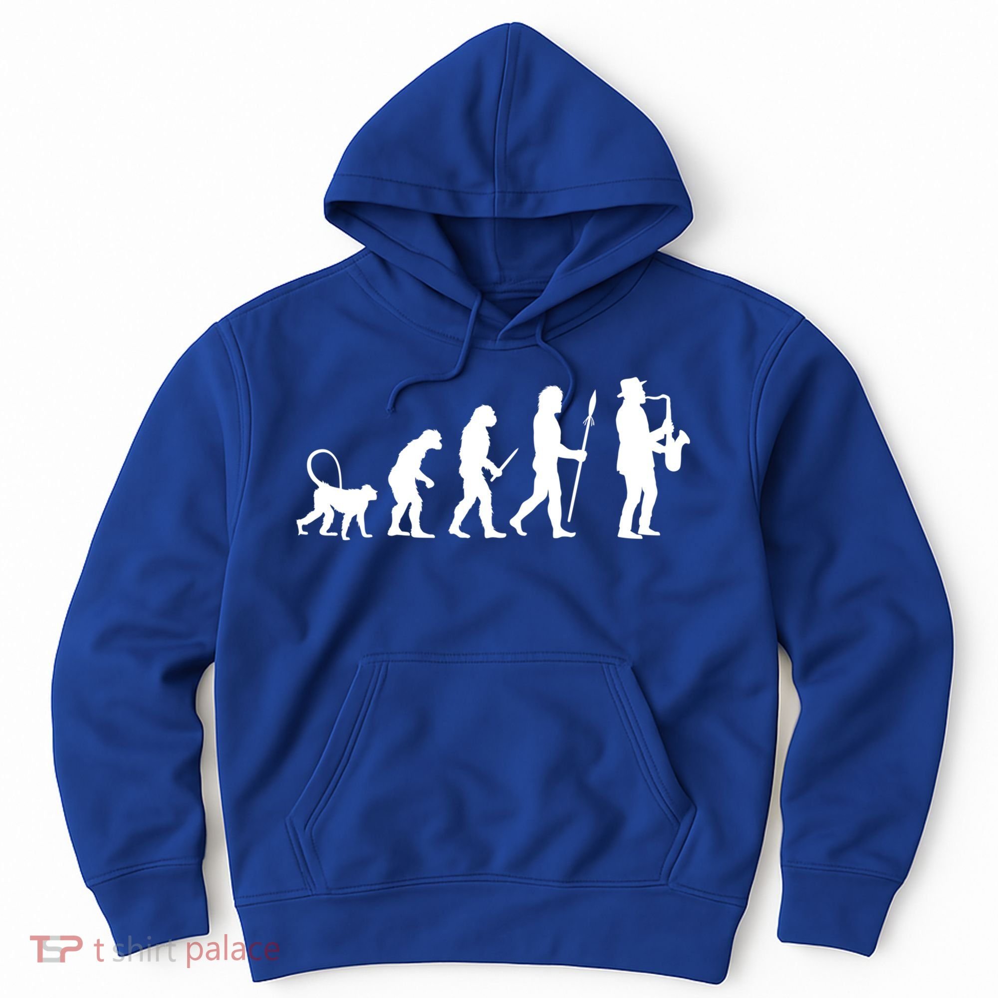Evolution Of Jazz Music For A Saxophone Player Saxophonist Gift Hoodie