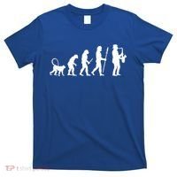 Evolution Of Jazz Music For A Saxophone Player Saxophonist Gift T-Shirt thumb 0