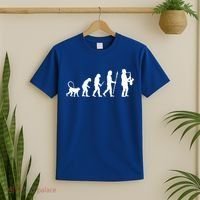 Evolution Of Jazz Music For A Saxophone Player Saxophonist Gift T-Shirt thumb 2