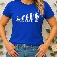 Evolution Of Jazz Music For A Saxophone Player Saxophonist Gift Women's T-Shirt thumb 2