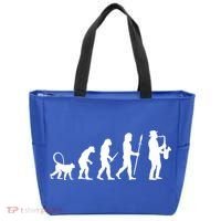 Evolution Of Jazz Music For A Saxophone Player Saxophonist Gift Tote Bag thumb 0