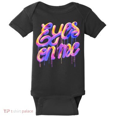 Eyes On Me Colorful Baby Bodysuit