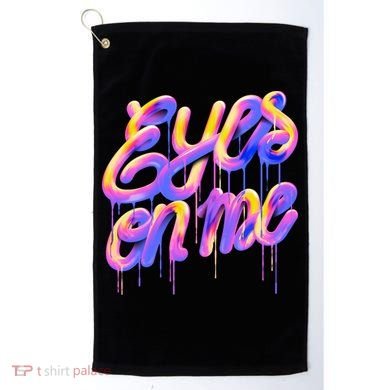 Eyes On Me Colorful Golf Towel