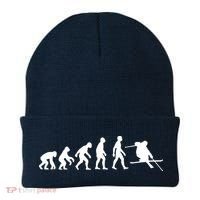Evolution Of Man Skiing Beanie thumb 0