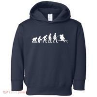 Evolution Of Man Skiing Toddler Hoodie thumb 0