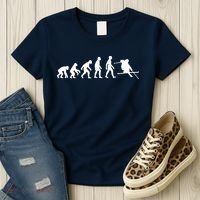 Evolution Of Man Skiing Women's T-Shirt thumb 3