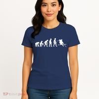 Evolution Of Man Skiing Women's T-Shirt thumb 4