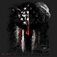 Epic One Nation Under God Usa Military Spartan Helmet Gift Beanie thumb 2