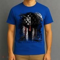 Epic One Nation Under God Usa Military Spartan Helmet Gift T-Shirt thumb 3
