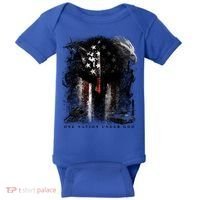 Epic One Nation Under God Usa Military Spartan Helmet Gift Baby Bodysuit thumb 0