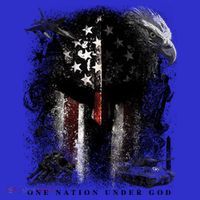 Epic One Nation Under God Usa Military Spartan Helmet Gift Women's T-Shirt thumb 6