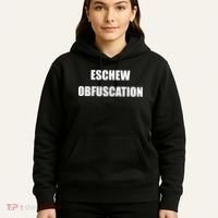 Eschew Obfuscation Obfuscate Funny Greek Sarcastic Hoodie thumb 5