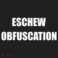 Eschew Obfuscation Obfuscate Funny Greek Sarcastic Hat thumb 2