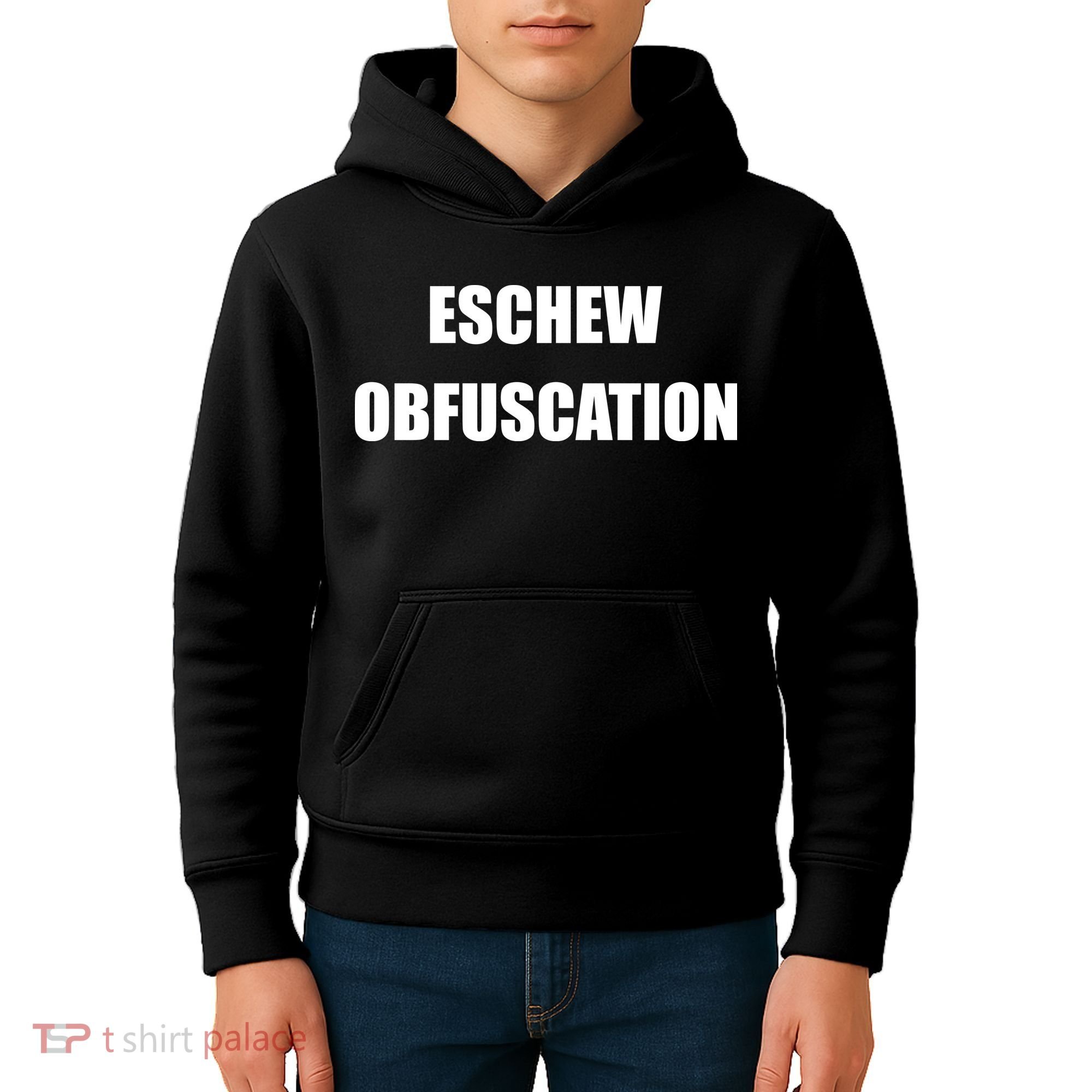 Eschew Obfuscation Obfuscate Funny Greek Sarcastic Kids Hoodie