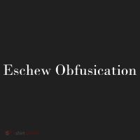 Eschew Obfuscation Obfuscate Classy Logo Tumbler thumb 3