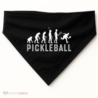 Evolution Of Pickleball TShirt USA-Made Doggie Bandana