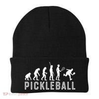 Evolution Of Pickleball TShirt Beanie thumb 0