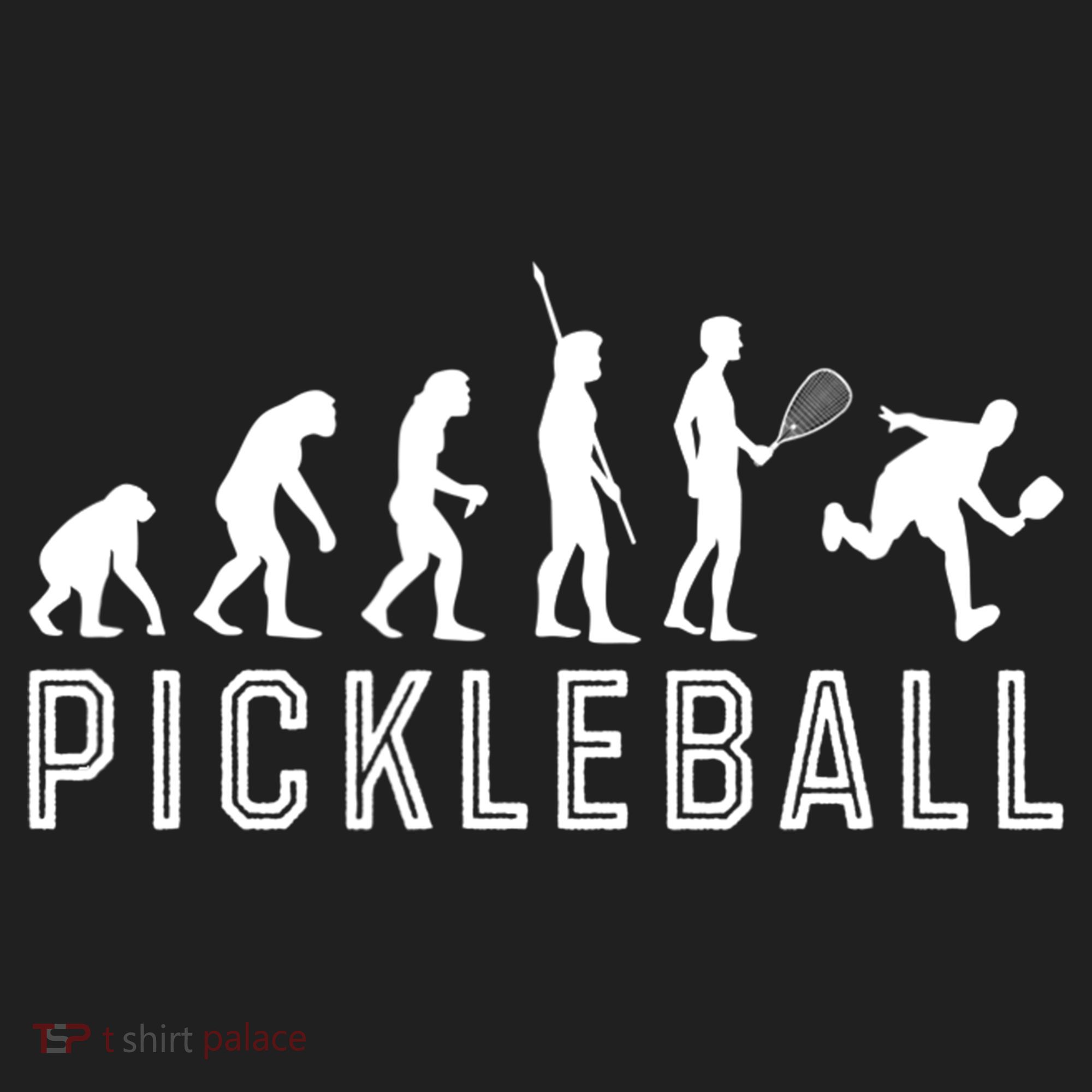Evolution Of Pickleball TShirt Tumbler