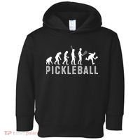 Evolution Of Pickleball TShirt Toddler Hoodie thumb 0