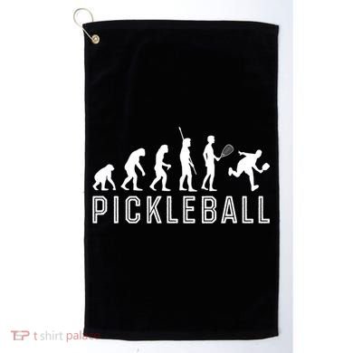 Evolution Of Pickleball TShirt Golf Towel