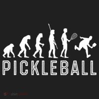 Evolution Of Pickleball TShirt Golf Towel thumb 3