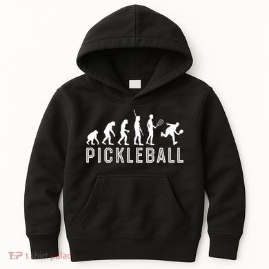 Evolution Of Pickleball TShirt Kids Hoodie
