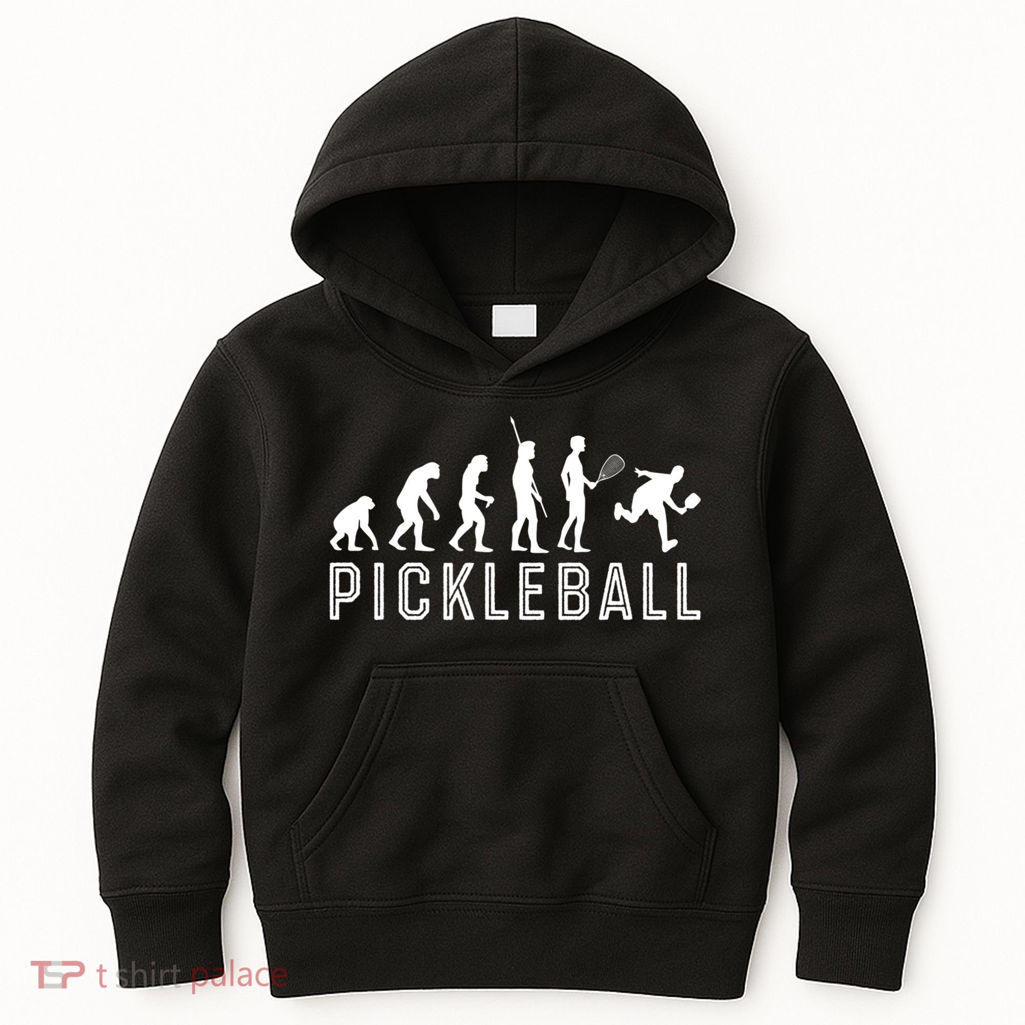 Evolution Of Pickleball TShirt Kids Hoodie