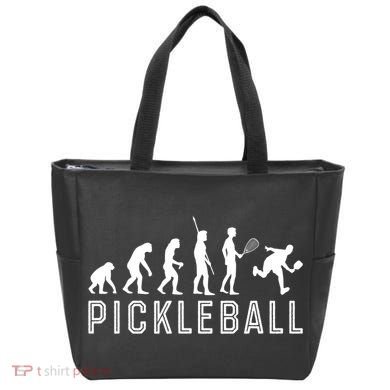 Evolution Of Pickleball TShirt Tote Bag